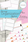 Storage Organization System Combo Package