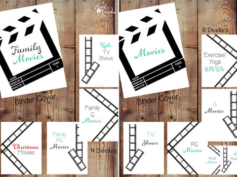 Complete Movie Binder Printable Set