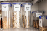 Kitchen Pantry Labels - Dots