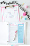 Real Organized Blog Planner
