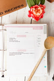 Real Organized Recipe Organization Complete Set