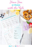 Spring Break at Home Planner