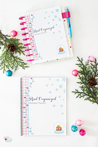 Real Organized Holiday Planner - Digital Printable