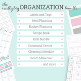 Home and Family Organization Bundle